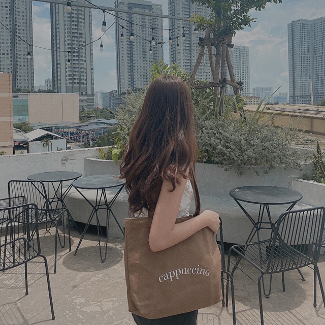 Túi tote cappuccino