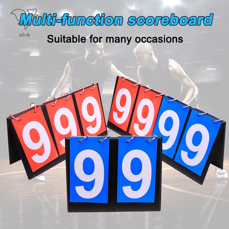 Bảng điểm nhiều ký tự chuyên dùng cho tennis/bóng rổ/cầu lông/đá bóng