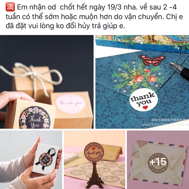 Tem dán cảm ơn - Thanh Thảo