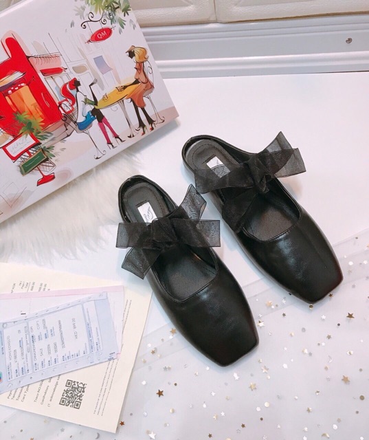 GIày bệt nữ chất da trơn mã Th | BigBuy360 - bigbuy360.vn