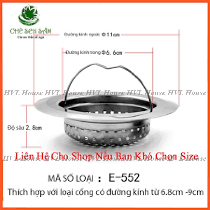 Lưới Lọc INOX Bồn Rửa Chén Bát