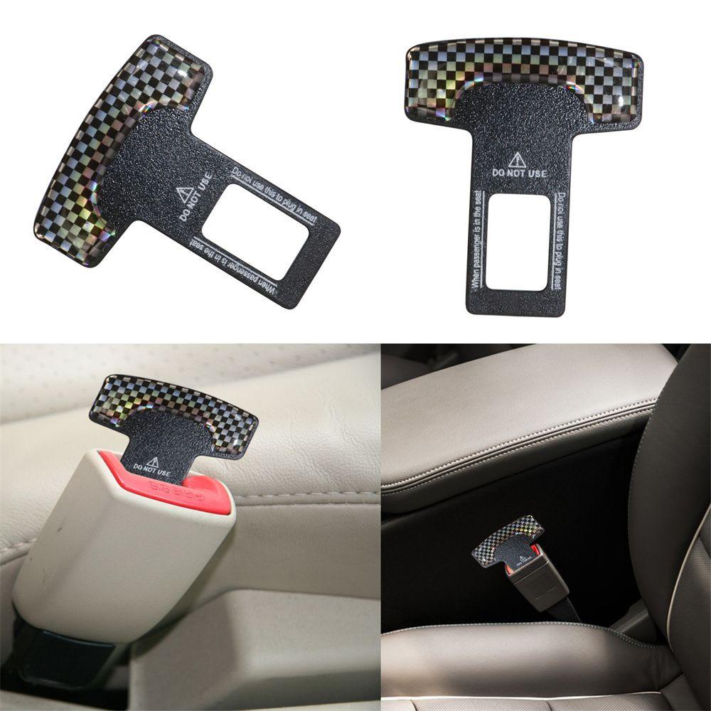 Rebuy1 Khóa Kẹp Thắt Lưng An Toàn Bằng Hợp Kim Nhôm Sợi Carbon Thông Dụng Cho Xe Hơi