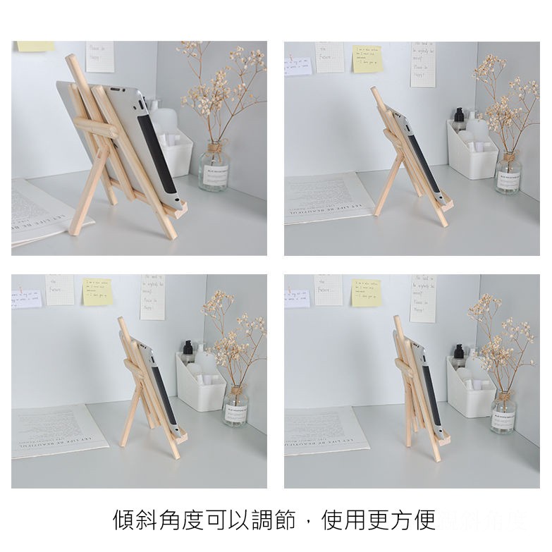 Giá Đỡ Bằng Gỗ Để Bàn Cho iPad/Điện Thoại/Máy Tính Bảng