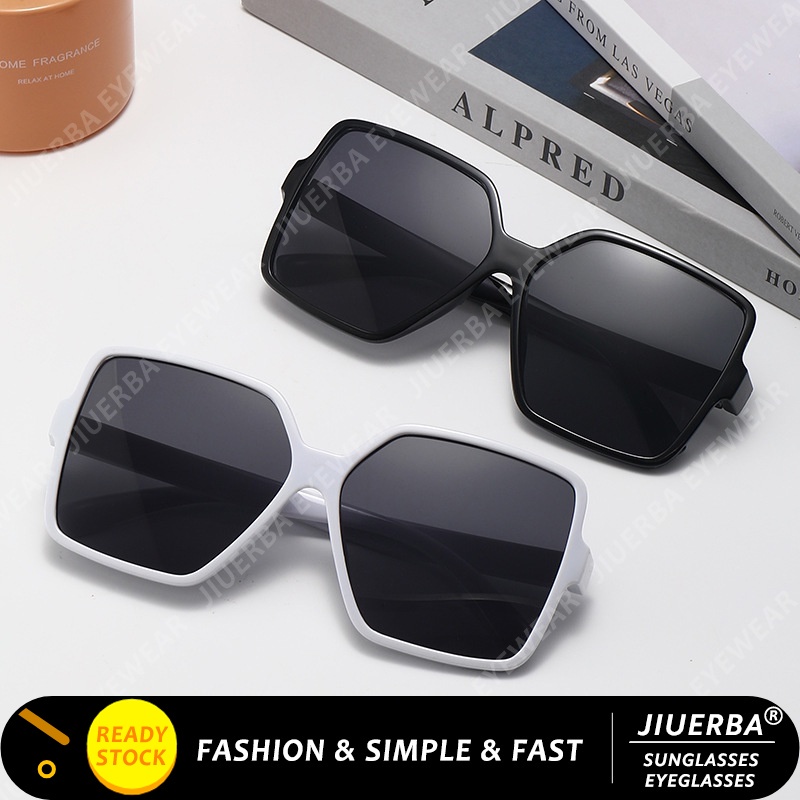 Kính mát gọng vuông oversize phong cách retro thời trang sành điệu cho nữ