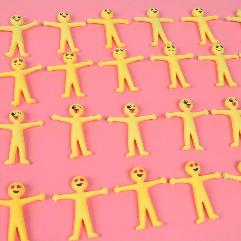 YIYU Đồ Chơi Xốp Squishy Giảm Stress Hình Người Đàn Ông Nhỏ Dễ Thương Cho Bé