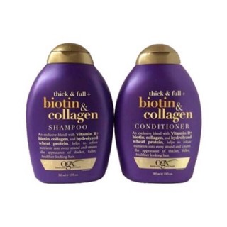 Dầu gội + dầu xả Biotin & collagen