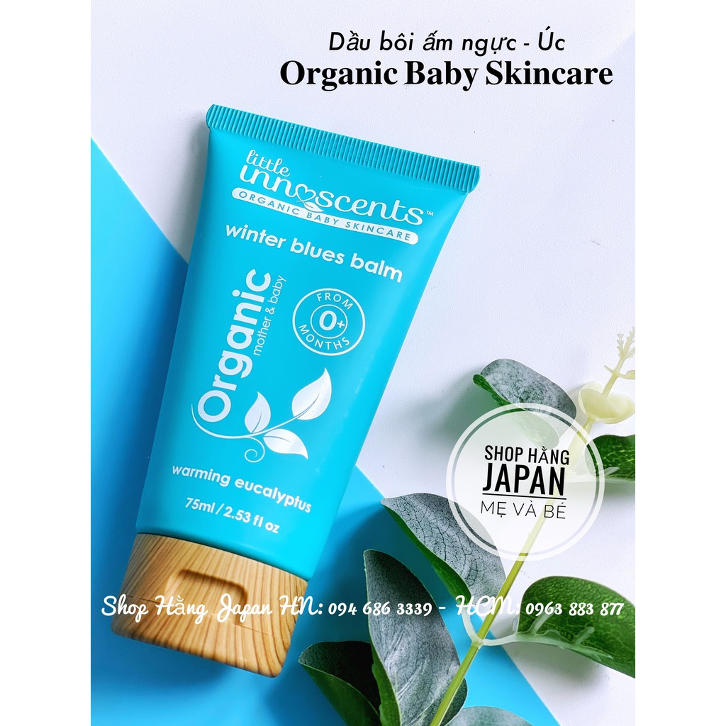 DẦU ẤM NGỰC ORGANIC LITTLE INNOSCENTS 75g CHO BÉ TỪ SƠ SINH