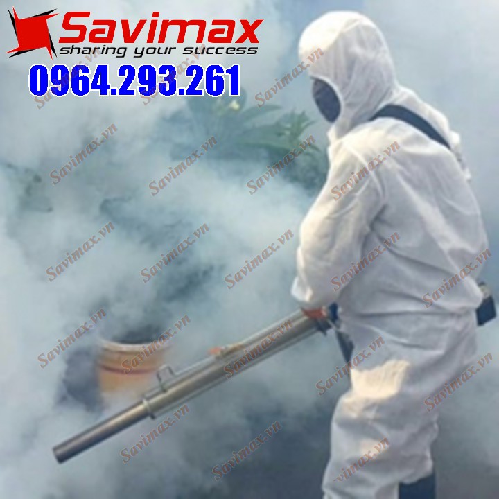 Máy phun khói Hàn Quốc VNPK 150SK phun khử trùng phòng dịch tại Ninh Giang (Hải Dương)