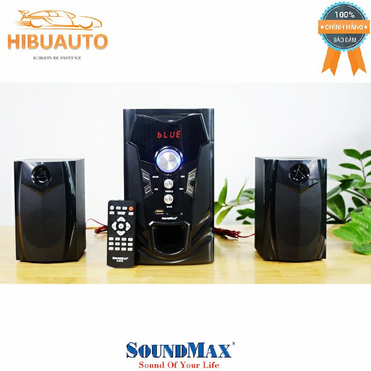 Loa Bluetooth Soundmax A970 2.1 40W RMS Màu Đen