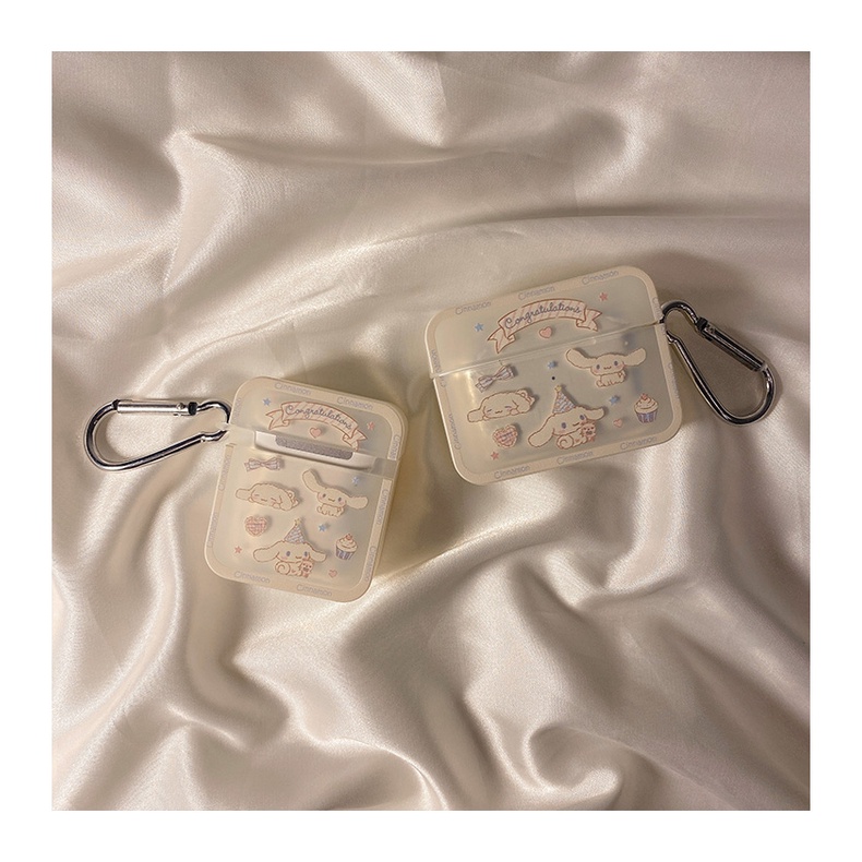 Vỏ hộp tai nghe không dây từ nhựa dẻo in chữ cho Airpod 1/2/3/Pro