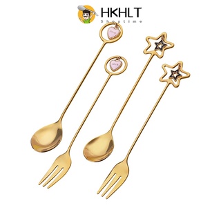 Bộ Thìa Nĩa Bằng Thép Không Gỉ 304 Cao Cấp