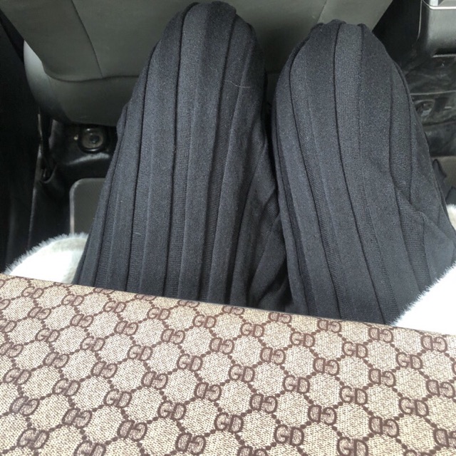 Váy len xếp ly dáng dài— Mã 012