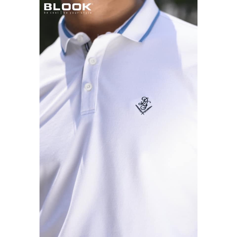 [Mã BMBAU50 giảm 7% đơn 99K] Áo polo nam slimfit BLOOK Vải thun cá sấu 3 màu cơ bản 32077 (HÌNH THẬT)