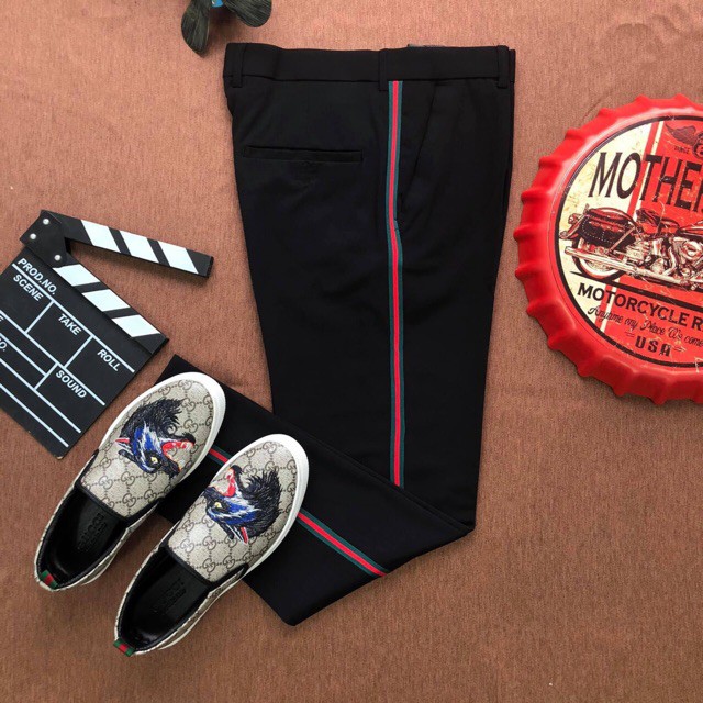 Quần Âu Nam Phối Họa Tiết BAT Store Chất Liệu Vải Co Giãn Logo Gắn Kimsa Trẻ Trung | BigBuy360 - bigbuy360.vn