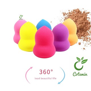 Mút trang điểm tán phấn nhiều hình dạng hồ lô quả trứng giọt nước