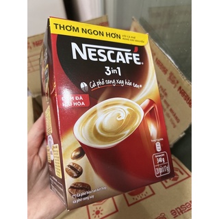 Cafe / Cà phê nescafe hộp đỏ 3in1 đậm đà 20 gói