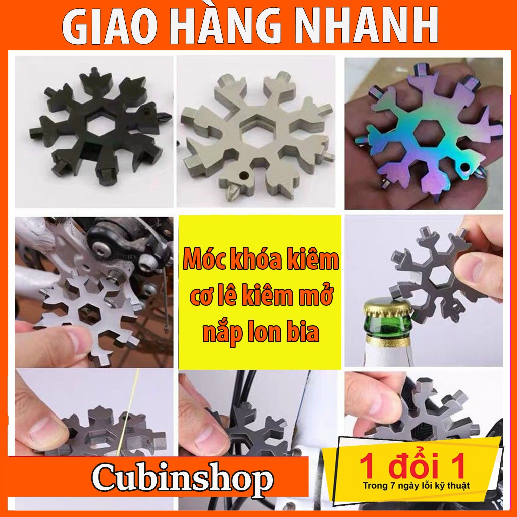 💥Giao Hành Nhanh💥 MÓC CHÌA KHOÁ 17 ĐẦU CỜ LÊ ĐA CHỨC NĂNG 17 ĐẦU CỜ LÊ 2020 - MUA 1 LÀM 10