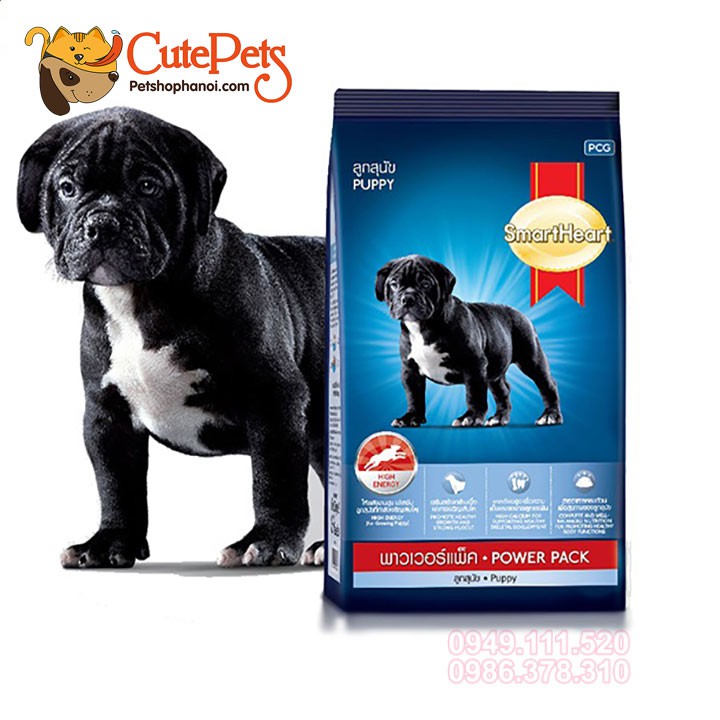 Smart Heart Power Pack Adult 20kg phát triển cơ bắp dành cho cho lớn - CutePets