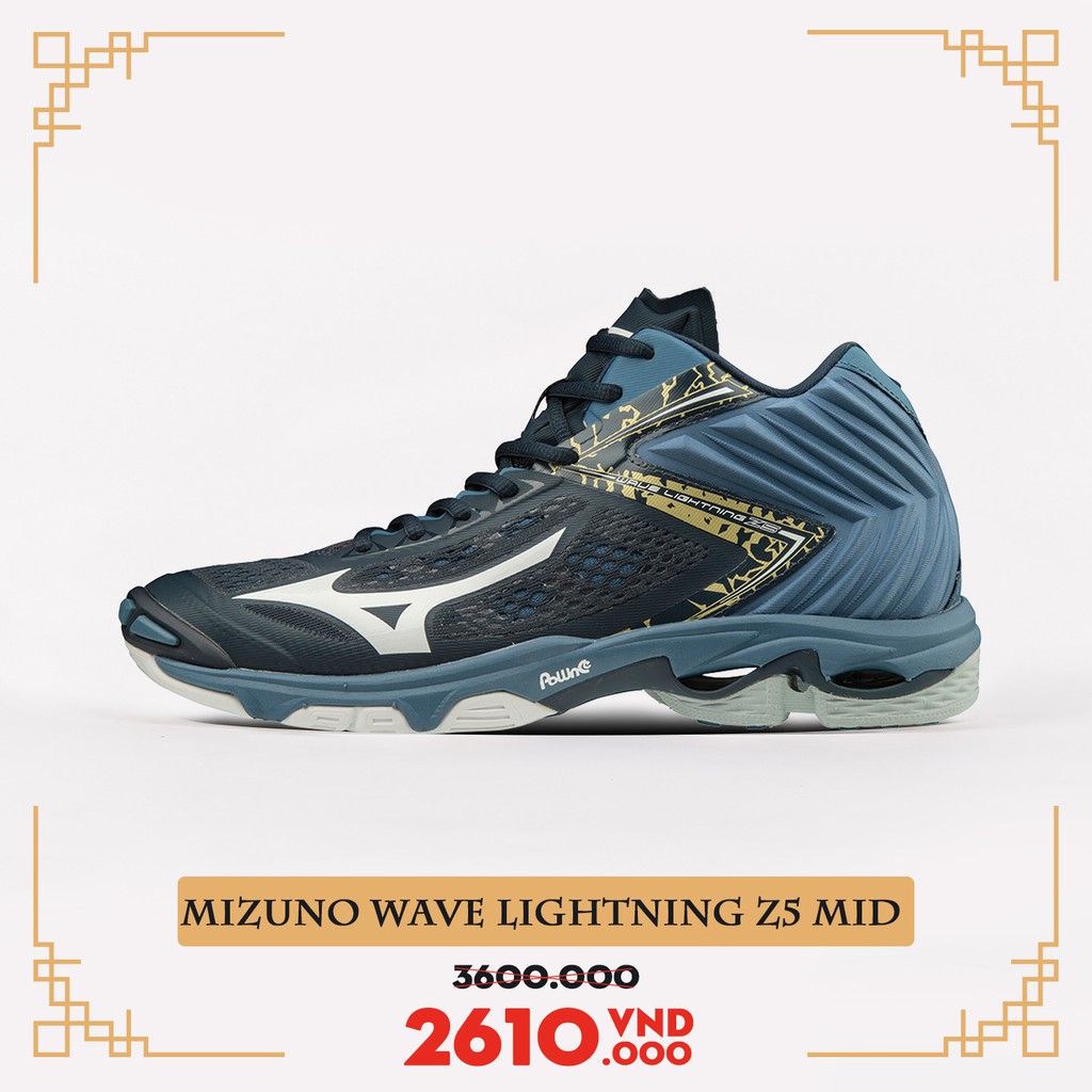[4 Màu] GIÀY BÓNG CHUYỀN MIZUNO WAVE LIGHTNING Z5 MID | BigBuy360 - bigbuy360.vn