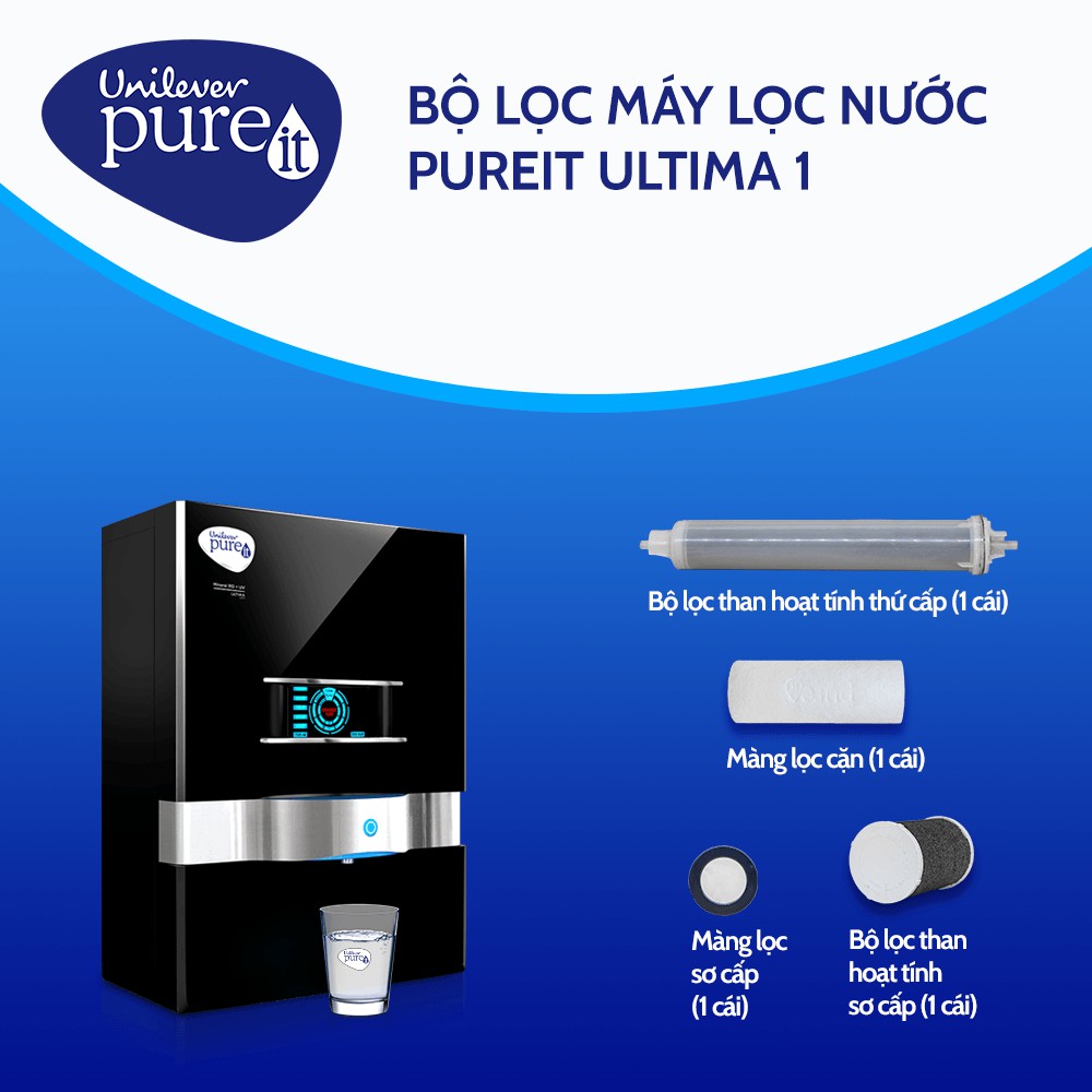 [Mã ELTECHZONE giảm 5% đơn 500K] Lõi Lọc Pureit Utima 1 - Hàng Chính Hãng