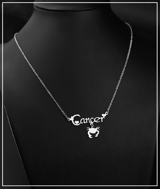 Dây chuyền / vòng cổ inox 12 cung Hoàng Đạo không rỉ sét