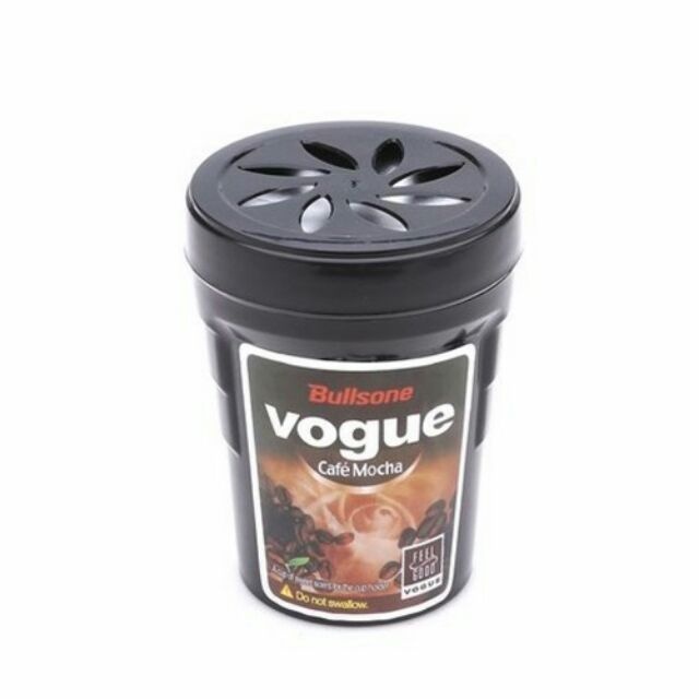 2 Hộp sáp thơm Cafe khử mùi ô tô, văn phòng - BULLSONE VOGUE CAFÉ MOCHA 130G