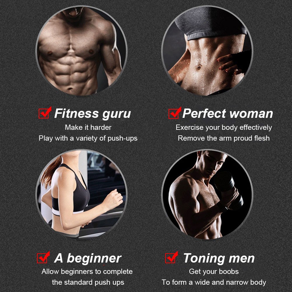 Dụng cụ hỗ trợ hít đất tập workout tại nhà chất lượng cao