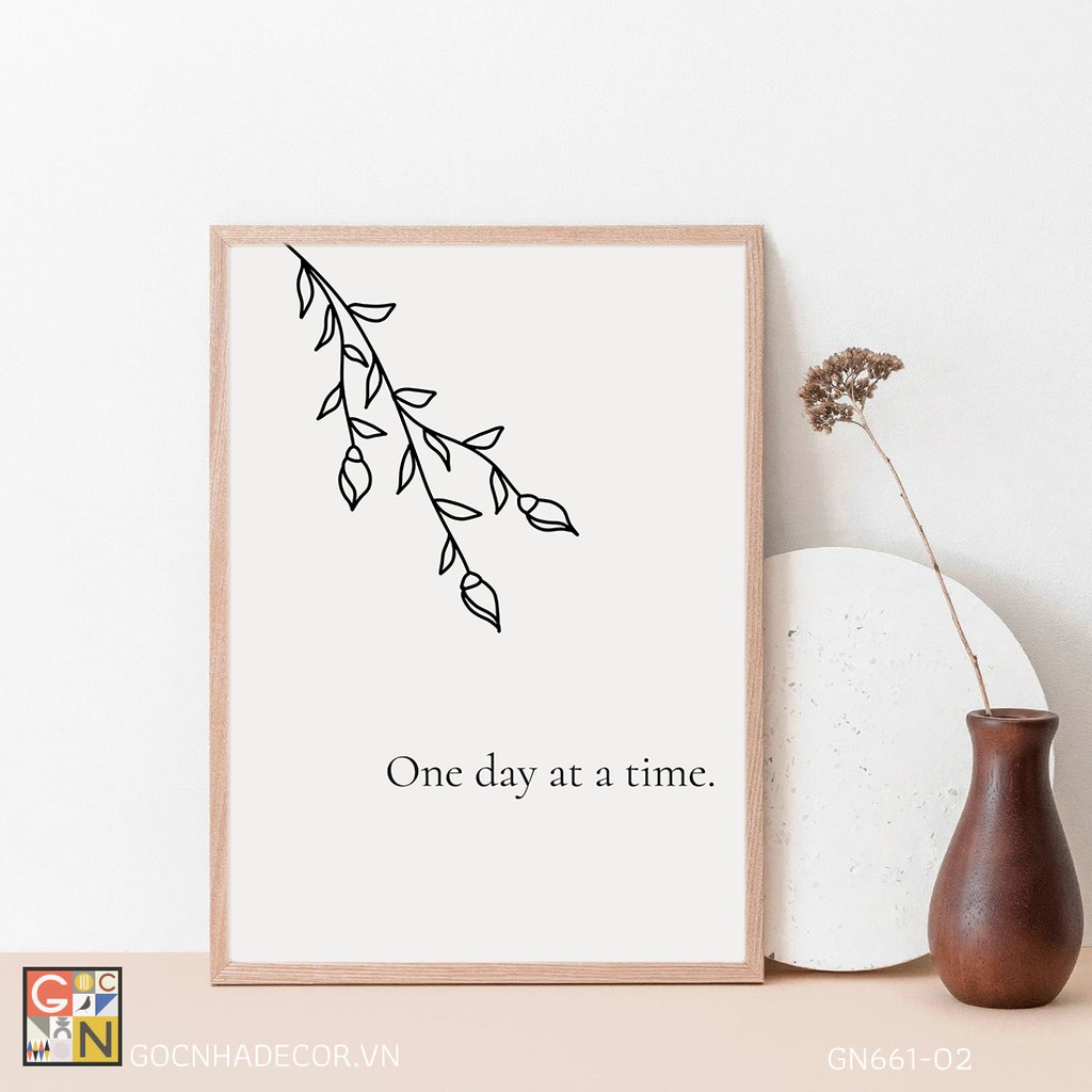 Tranh quotes-Tranh trang trí vintage- Mã 661