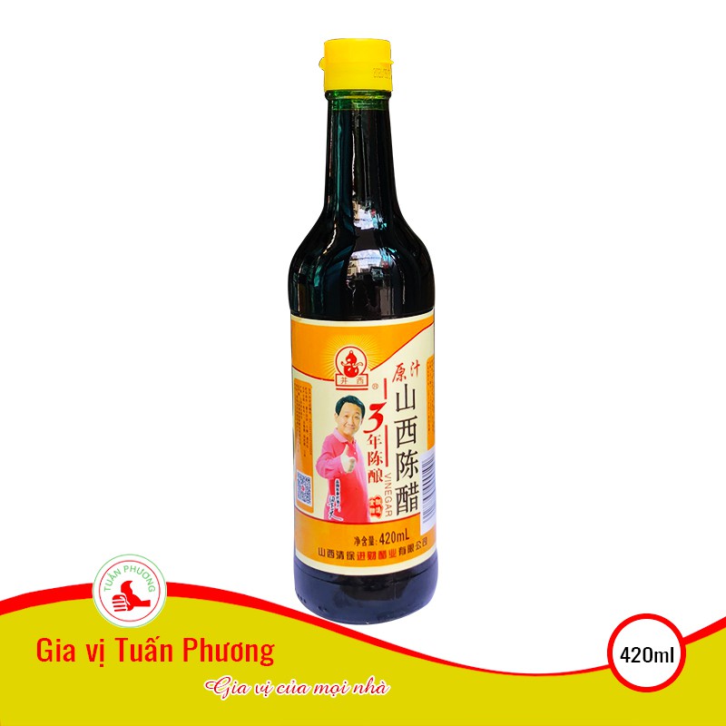 Giấm Đen - Giấm Trần 420ml ( Chai )