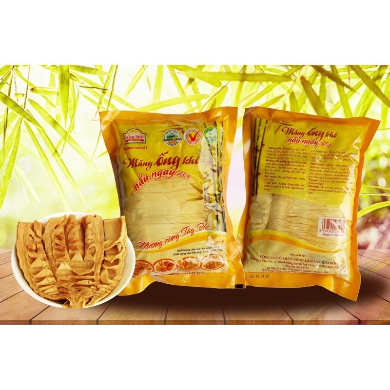 Măng Ống Khô Nấu Ngay Kim Bôi 500g Date Tháng 2/2022
