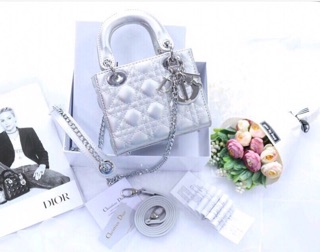 Túi xách DIOR LADY 3 ô 