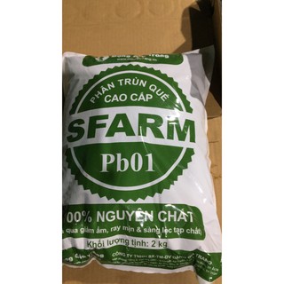 PHÂN TRÙN QUẾ ( ĐÃ QUA XỬ LÝ ) SFARM PB01 - BAO 2KG