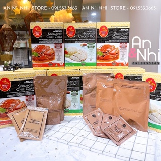 SỐT CƠM GÀ HẢI NAM & SỐT CUA CHILLI CRAB SINGAPORE