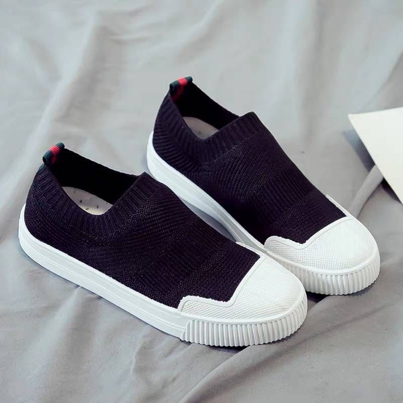 Giày Lười Vải Canvas Bắc Kinh Cổ Thấp Tăng Chiều Cao Phong Cách Hàn Quốc Thường Ngày Mùa Hè Cho Nam Sinh