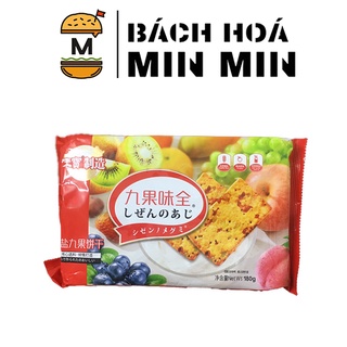 Bánh quy vị trái cây Fruit Biscuit WeiBao 180g