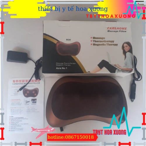 [FREESHIP] GỐI MASSAGER HỒNG NGOẠI- GỐI MASSAGER 4 BI