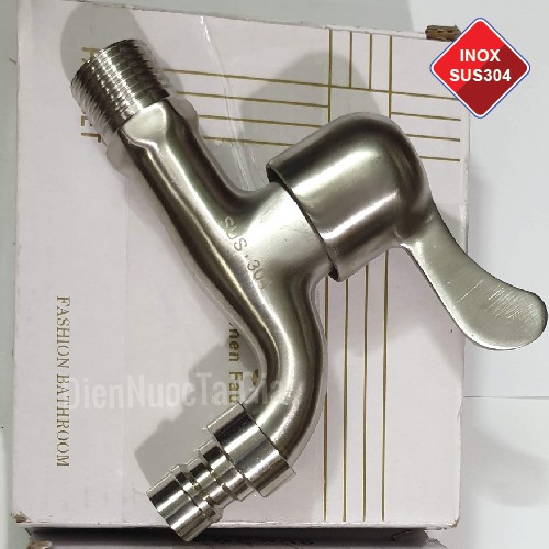 Vòi nước Inox SUS304 loại tốt dày không lo gỉ sét SH-401M