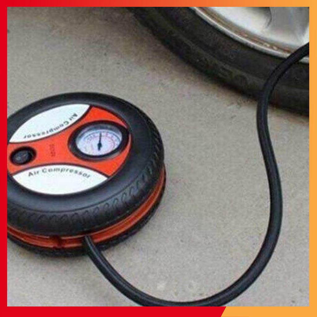 Bơm ô tô tròn mini  (Tổng kho gia dụng giá tốt)