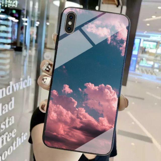 Ốp Lưng Kính Cường Lực / Case Chống Vỡ Dành Cho 13ProMax 12ProMax 11ProMax X XSMAX Fukishop