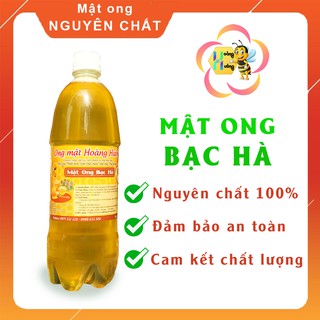 Mật ong bạc hà nguyên chất 1 lít