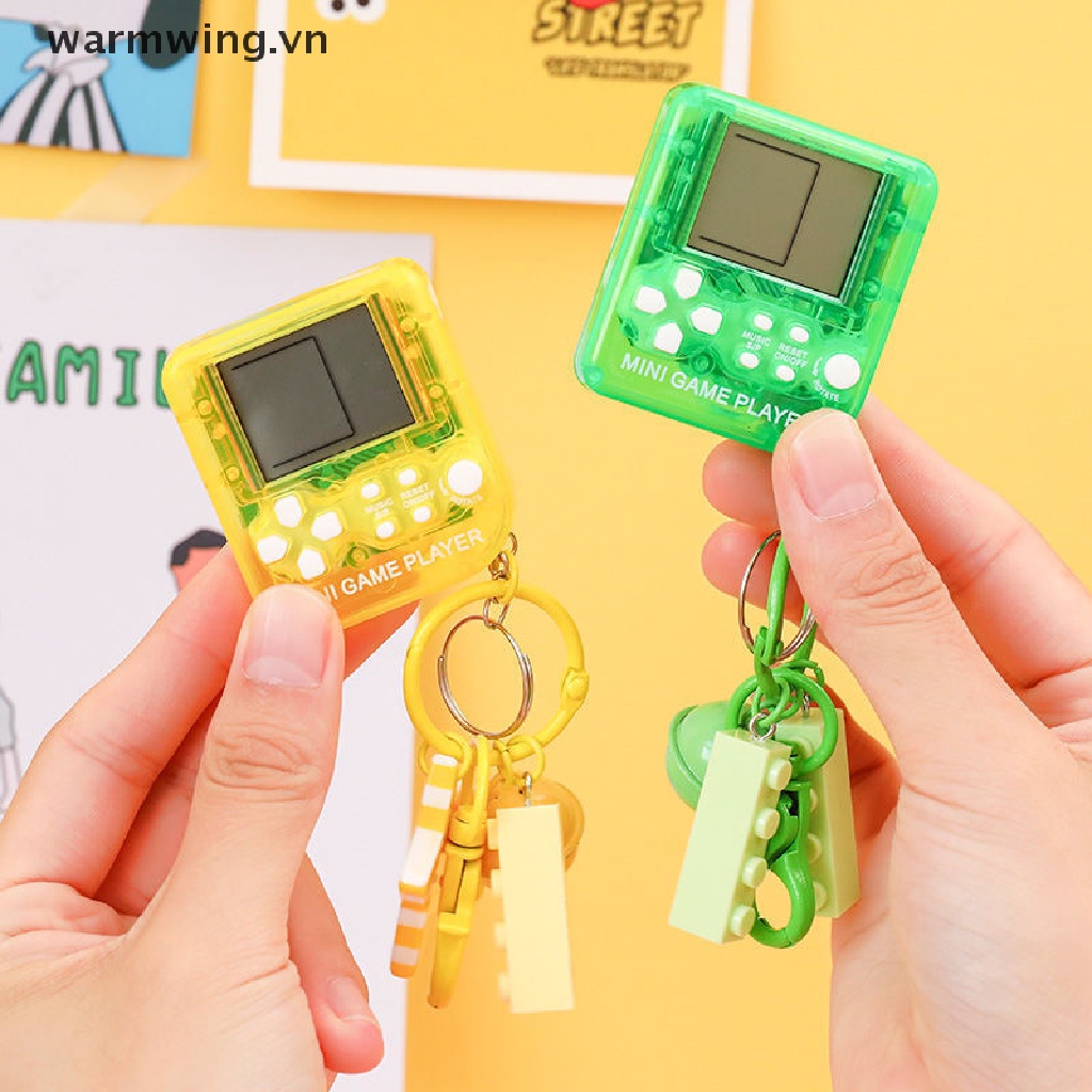 Máy Chơi Game Cầm Tay Cổ Điển Mini Có Móc Khóa