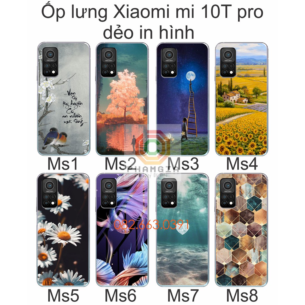 Ốp lưng Xiaomi Mi 10t Pro dẻo in hình nhiều mẫu đẹp (p2)