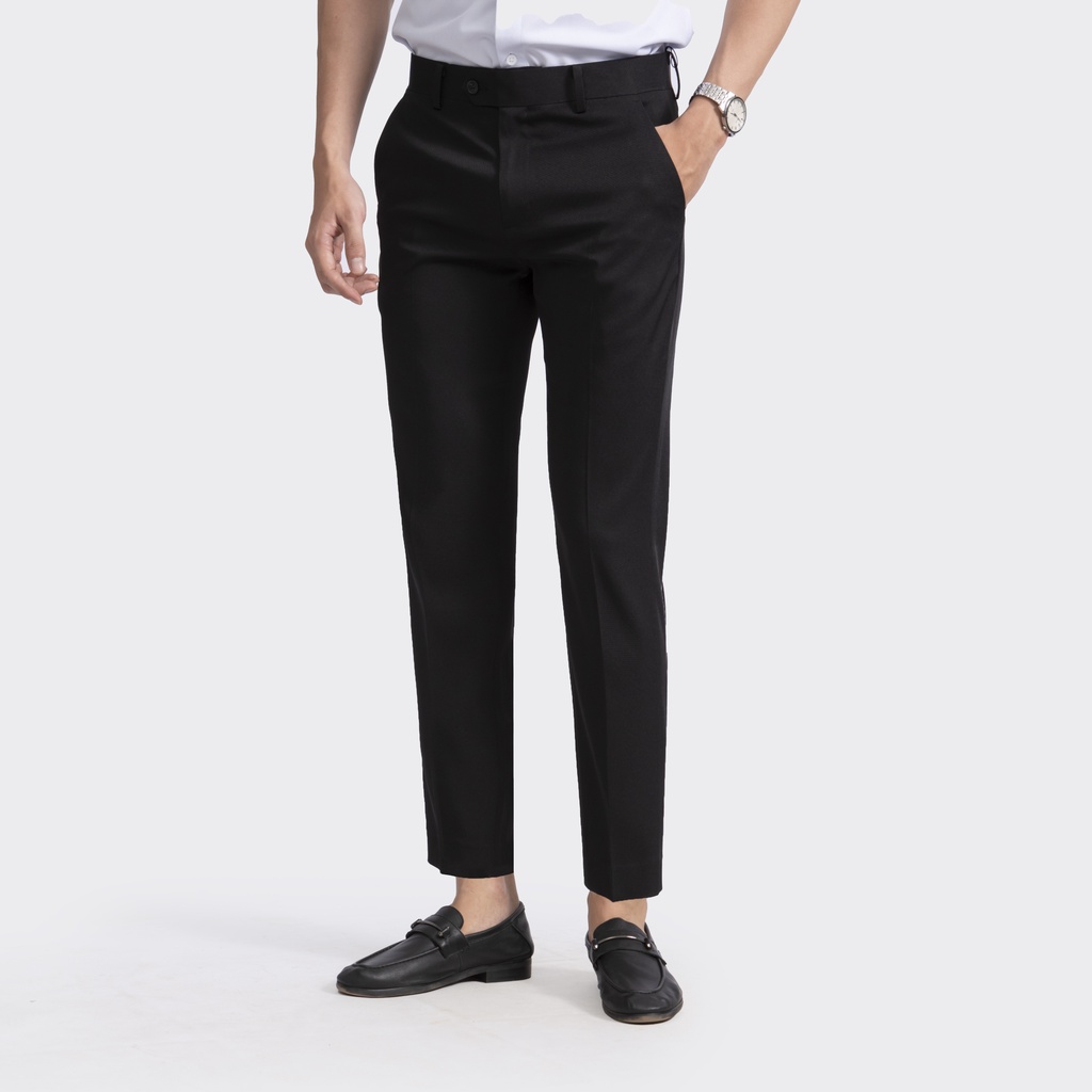 Quần âu nam cao cấp INSIDEMEN phom dáng Cropped suông nhẹ ôm vừa thoải mái tôn dáng khi mặc ITR04302