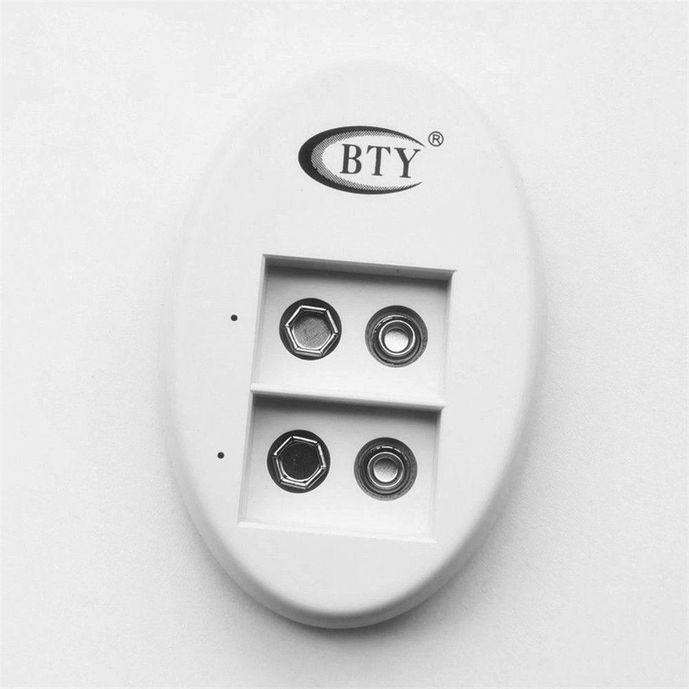 MYRONGVN Đế Sạc Pin Nhanh Thông Minh Có Đèn LED Chỉ Báo Bền Bỉ Dành Cho Pin Li-ion 6F22 9V Ni-MH Ni-CD