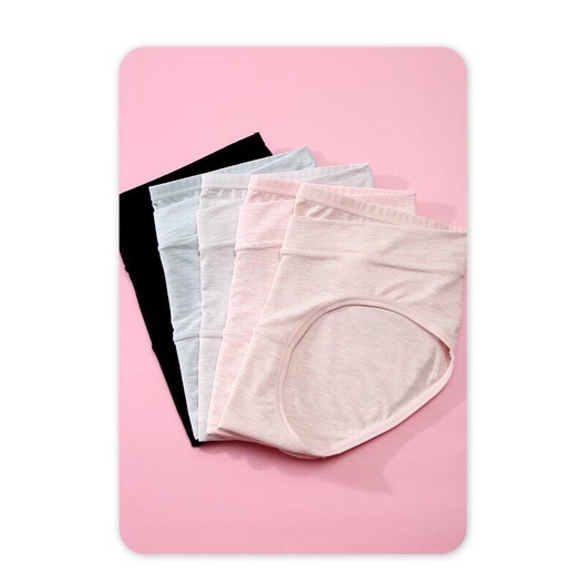 Quần lót bầu cạp chéo MS mombaby freesize 40-50kg tương đương size M 666 thun lạnh sợi tre siêu co giãn, mềm, mát mùa hè