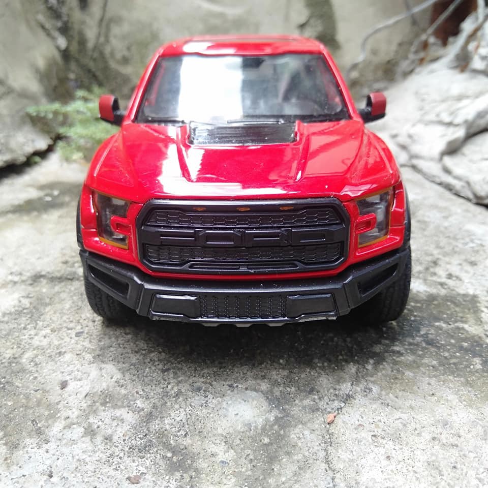 Mô hình xe Ford Raptor F150 1/24 Motomax– Đỏ