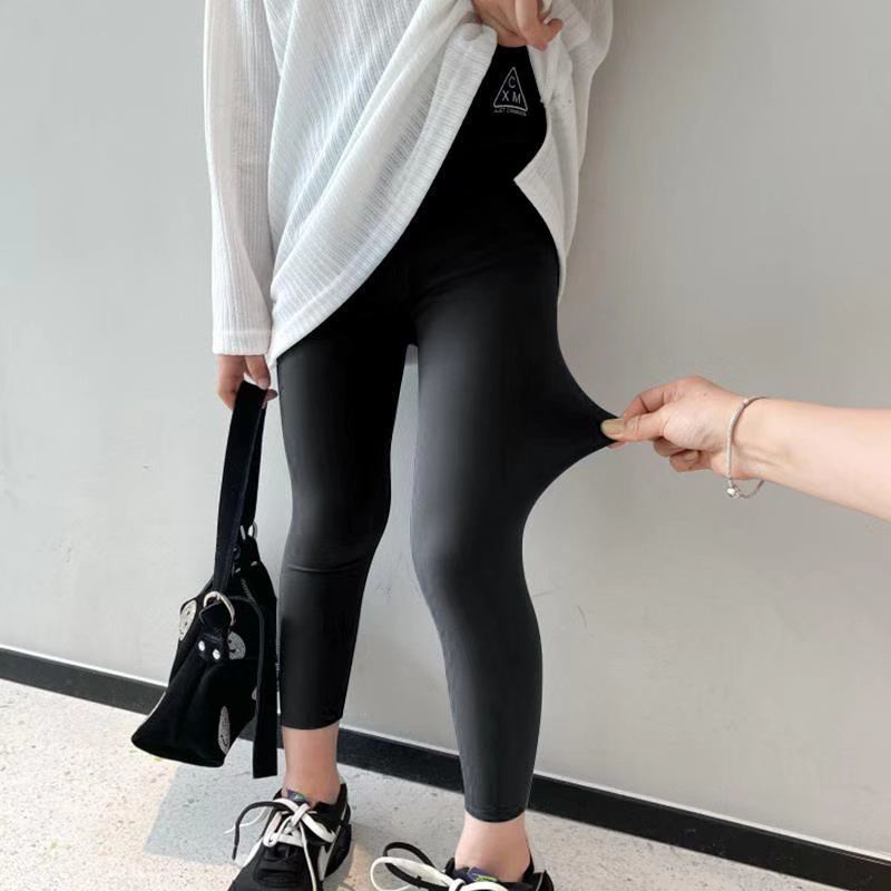 Quần Legging Dài Chín Tấc Dễ Thương Thời Trang Xuân Thu 2021 Cho Bé Gái