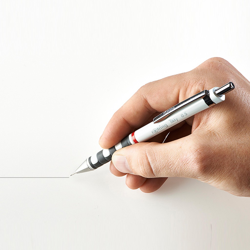 Bút chì bấm cơ học phổ thông vẽ phác thảo Rotring Tikky Mechanical Pencil - ngòi 0.5mm (Cây lẻ)