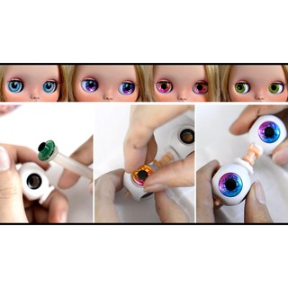 Khuôn tạo hình mắt búp bê Blythe eye chips 14mm