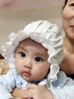 Mũ bonnet cho bé